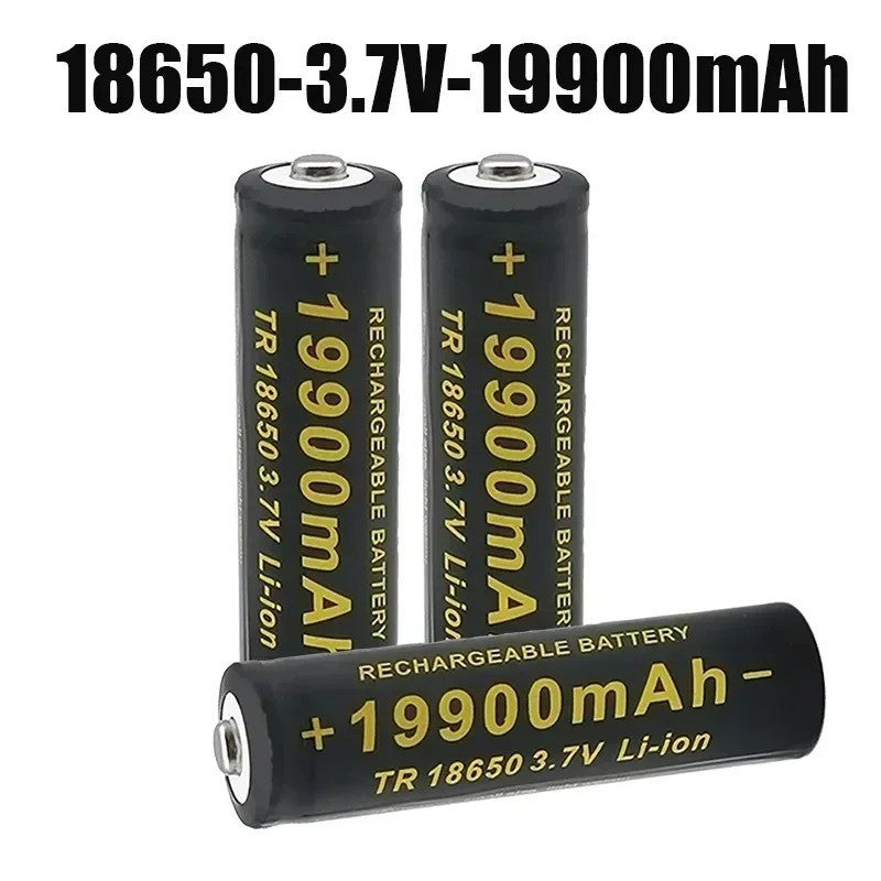 3.7V 19.9Ah High Capacity Li-ion Battery for High-Power Flashlight Light