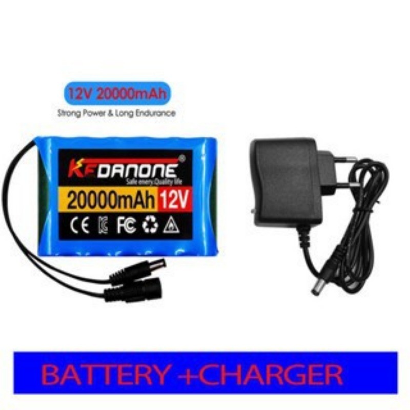 3S2P 12V 30000mAh Rechargeable Li-ion Battery Pack with BMS & Charger