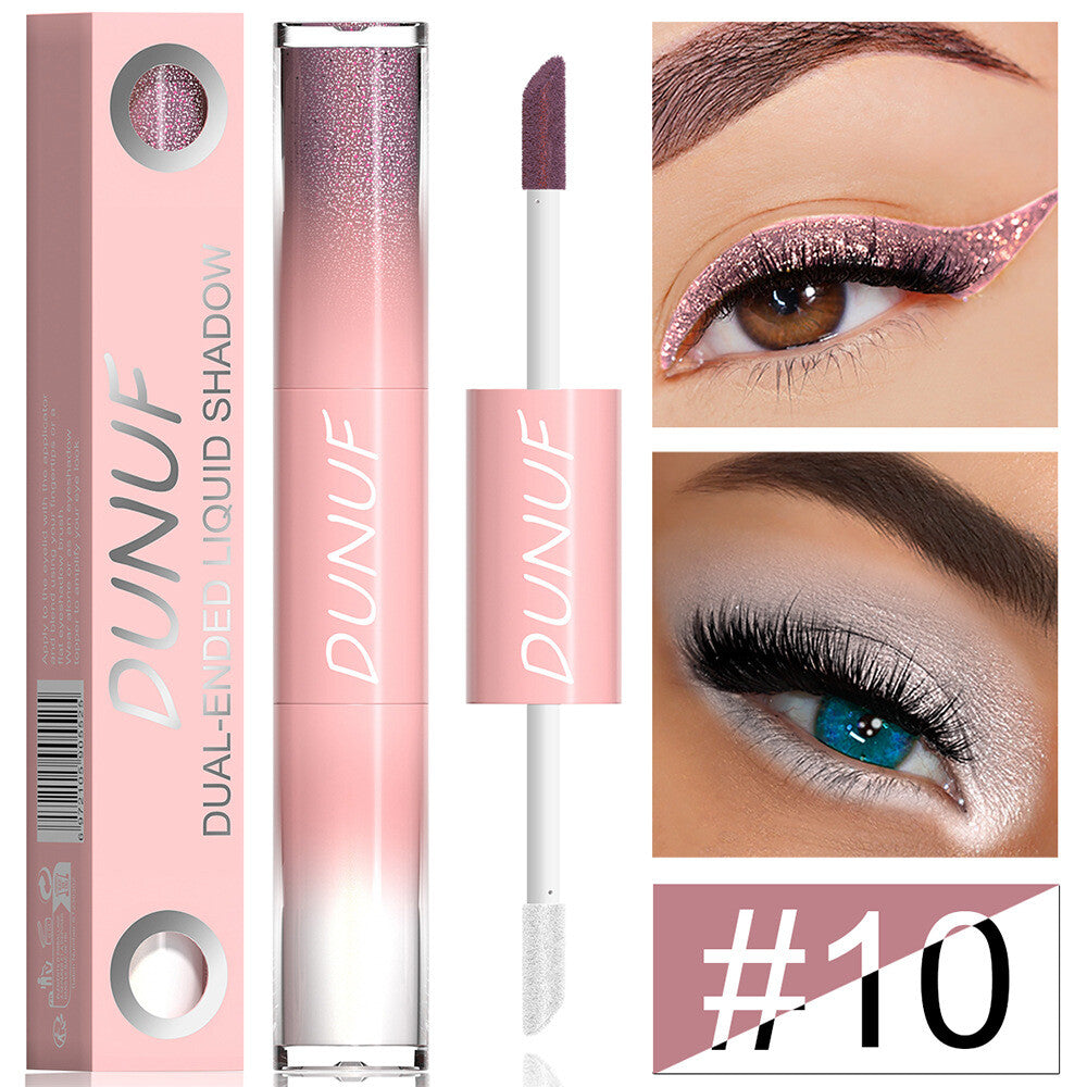 Dual-Ended Eye Shadow Pencil - Metallic + Sparkle, Longwear, Quick Blend