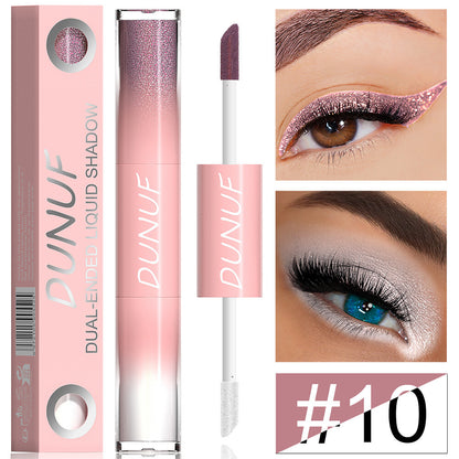 Dual-Ended Eye Shadow Pencil - Metallic + Sparkle, Longwear, Quick Blend