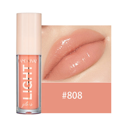 12 Color Lip Gloss Glossy Mirror Shine Hydrating Water Stain Plumping Lip Tint
