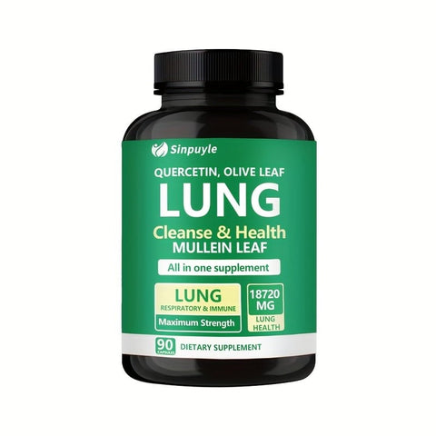 Sinpuyle Lung Cleanse & Respiratory Support Supplement-1 Bottle 90 Capsules