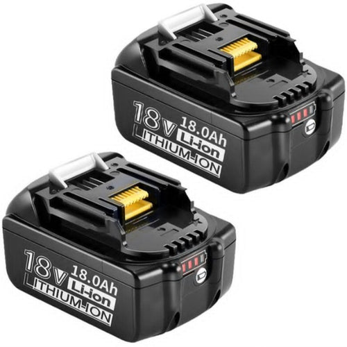 Rechargeable Batteries 18V 18.0Ah Li-ion Battery Pack for Makita BL1830 BL1850