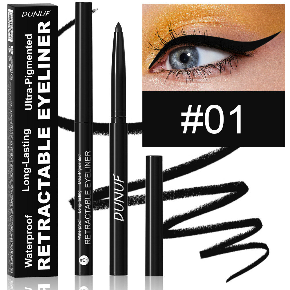 Waterproof Eyeliner Pencil - Longwear, Smudge-Proof, Quick-Dry Gel Formula