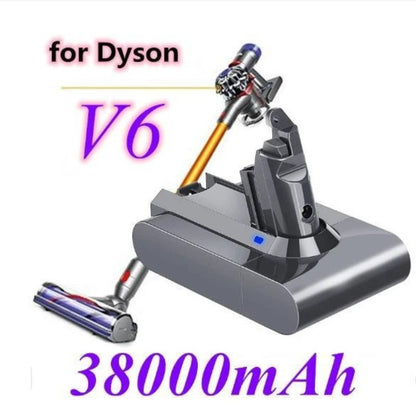 22V 38000mAh Li-ion Battery for Dyson V6 DC62 Vacuum Cleaner Backup Power
