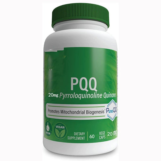 PQQ with CoQ10 Capsules Cellular Energy Support and Antioxidant Protection