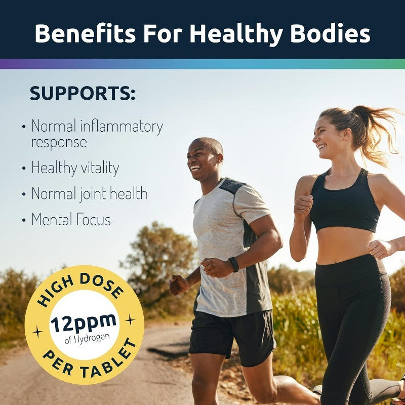 Hydrogen Water Tablets with Magnesium for Energy and Cognitive Health Support
