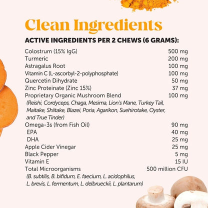 Dog Allergy & Itch Relief Supplement with Probiotics, for Skin & Paw Health