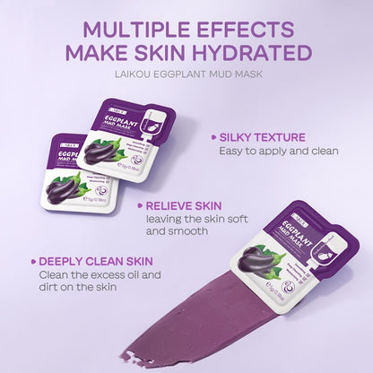 Cleaning Skin Masks Set 6 Scent mud skin Pores Cleaning Hydrating Oil-control