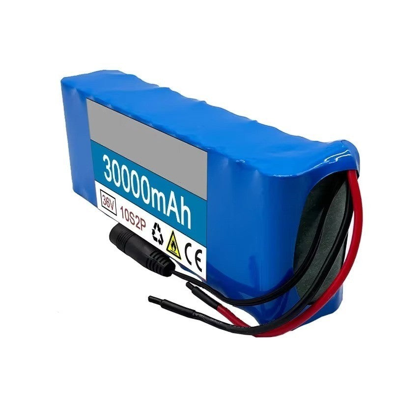 10S2P 36V 30Ah Li-ion Battery Pack 500W High Power for Electric Scooter E-Bike