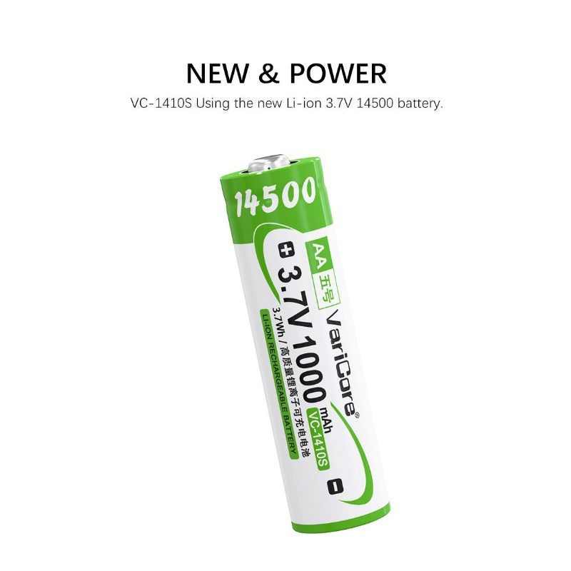 VariCore VC-1410S AA 1000mAh Li-ion Battery for Toys Flashlight Tools