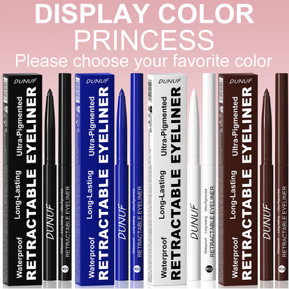 Waterproof Eyeliner Pencil - Longwear, Smudge-Proof, Quick-Dry Gel Formula