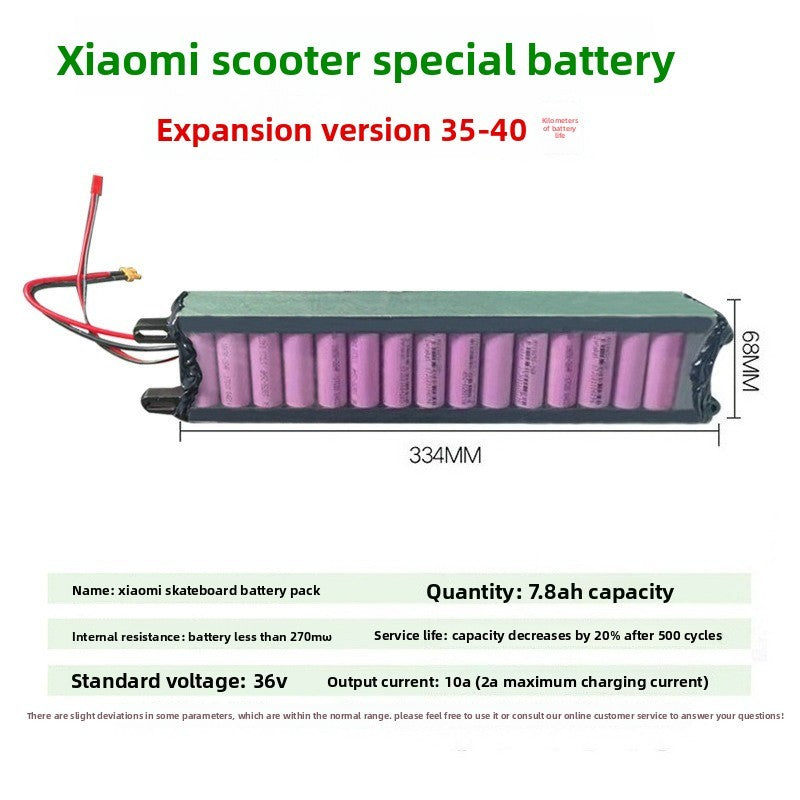 Xiaomi Style 36V 10.4A Li-ion Battery Pack for Electric Scooter