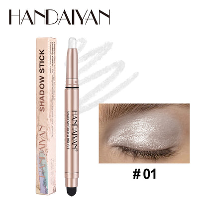 Shimmer Pearl/glitter finish Eye Shadow Liner 1-step application Waterproof