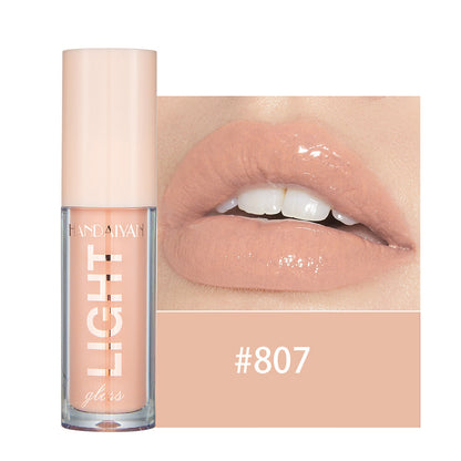 12 Color Lip Gloss Glossy Mirror Shine Hydrating Water Stain Plumping Lip Tint