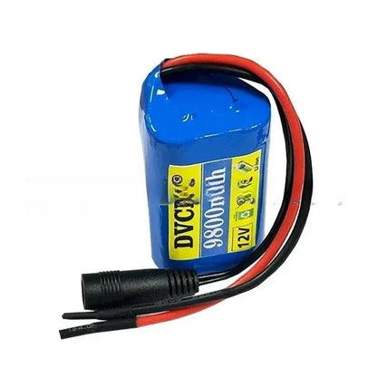 12V 9.8Ah 3S1P Li-ion Battery Pack for CCTV Camera Security System