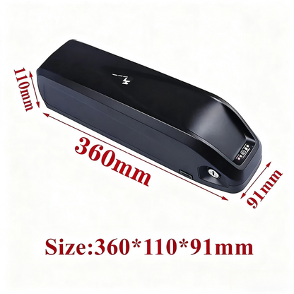 48V 52V Li-ion Power Battery for Mountain Folding E-Bike  Electric Scooter