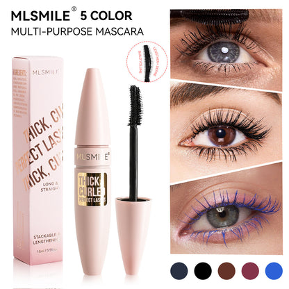 3D Volumizing Mascara Lengthening, Curling, Waterproof, Smudge-Proof Eye Makeup