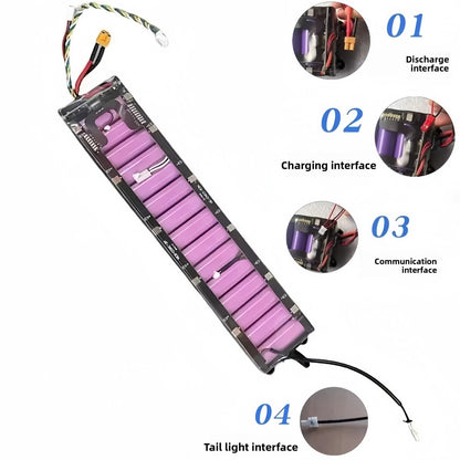 Li-ion Battery Pack for Xiaomi M365 36V 10.8Ah High Capacity Electric Scooter