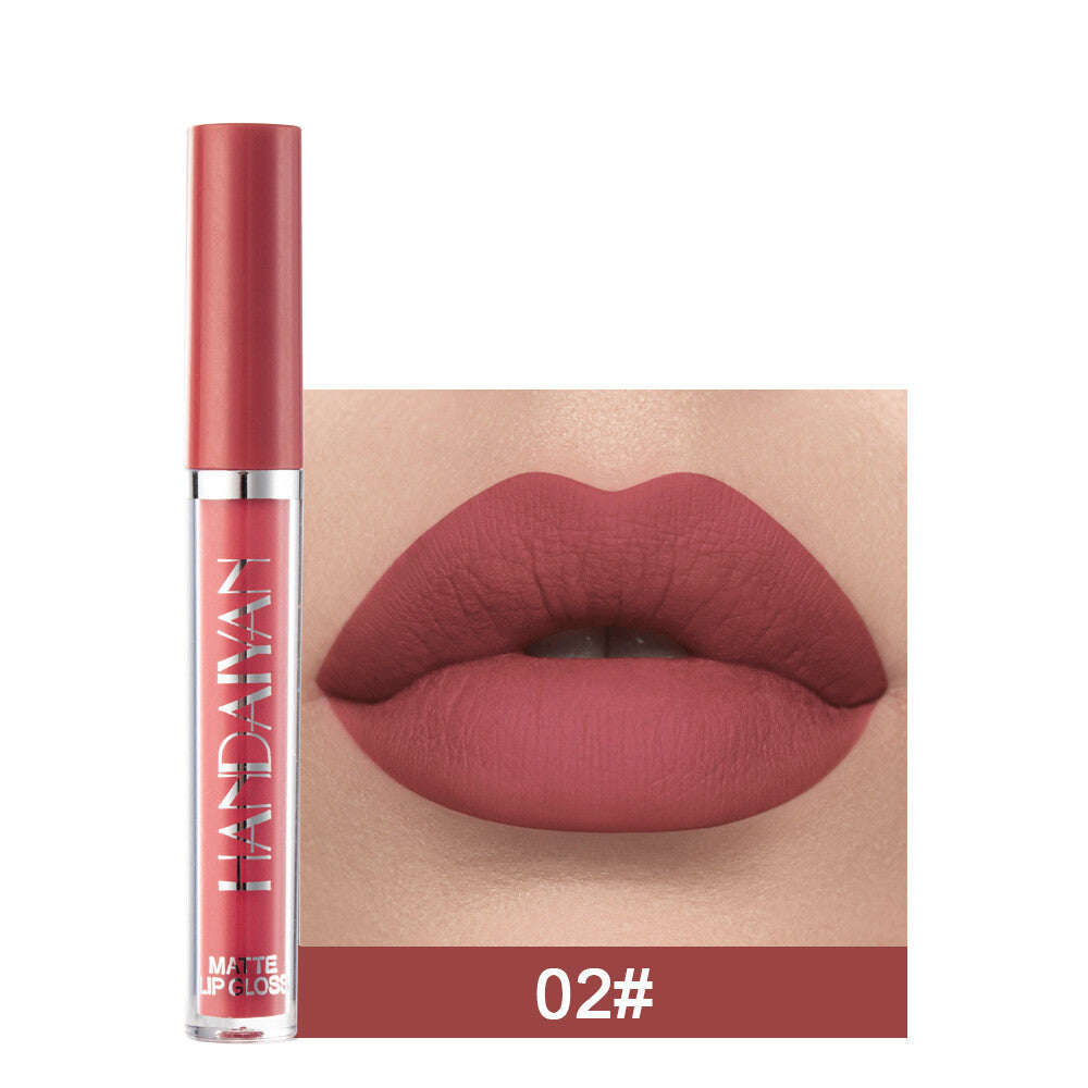12pcs Matte Liquid Lipstick - Waterproof Transfer-Proof Long-Lasting Lip Glaze