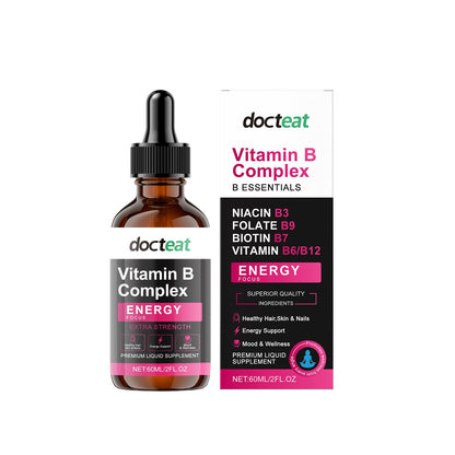 Docteat Vitamin B Complex Drops - Gentle Joint Care & Body Comfort Supplement