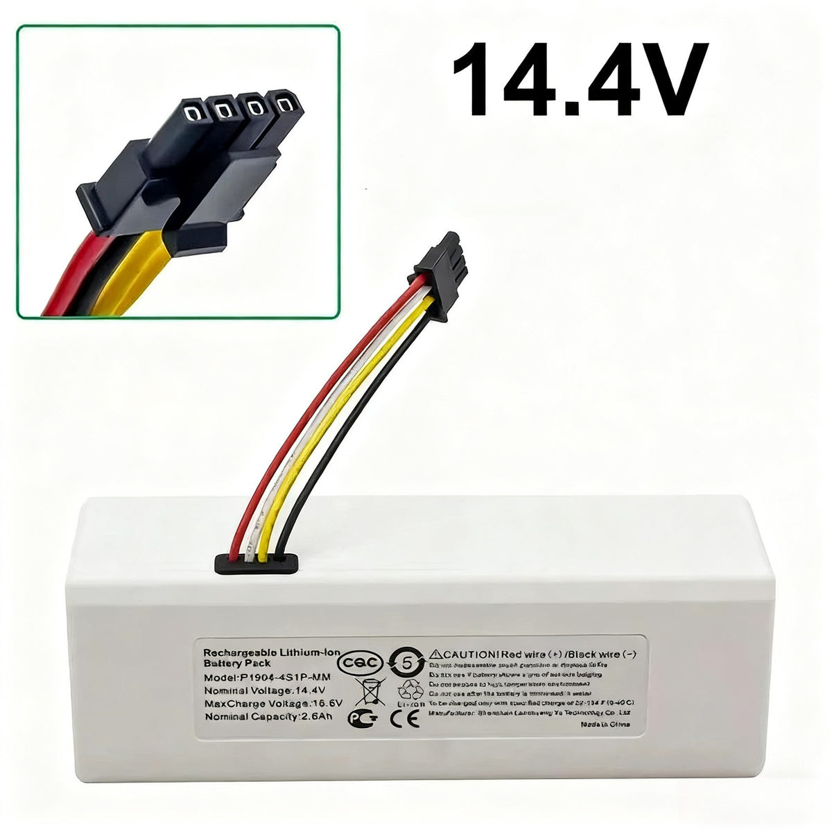 Xiaomi 1C STYTJ01ZHM 14.4V Li-ion Battery for Robot Vacuum Cleaner Mop