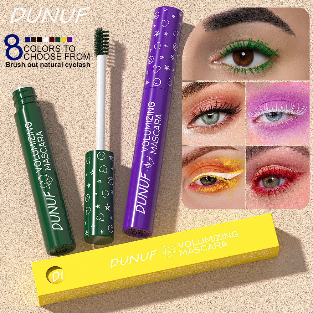 Colorful Waterproof Mascara Volumizing Lengthening Curl Lift Makeup for Women