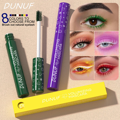Colorful Waterproof Mascara Volumizing Lengthening Curl Lift Makeup for Women