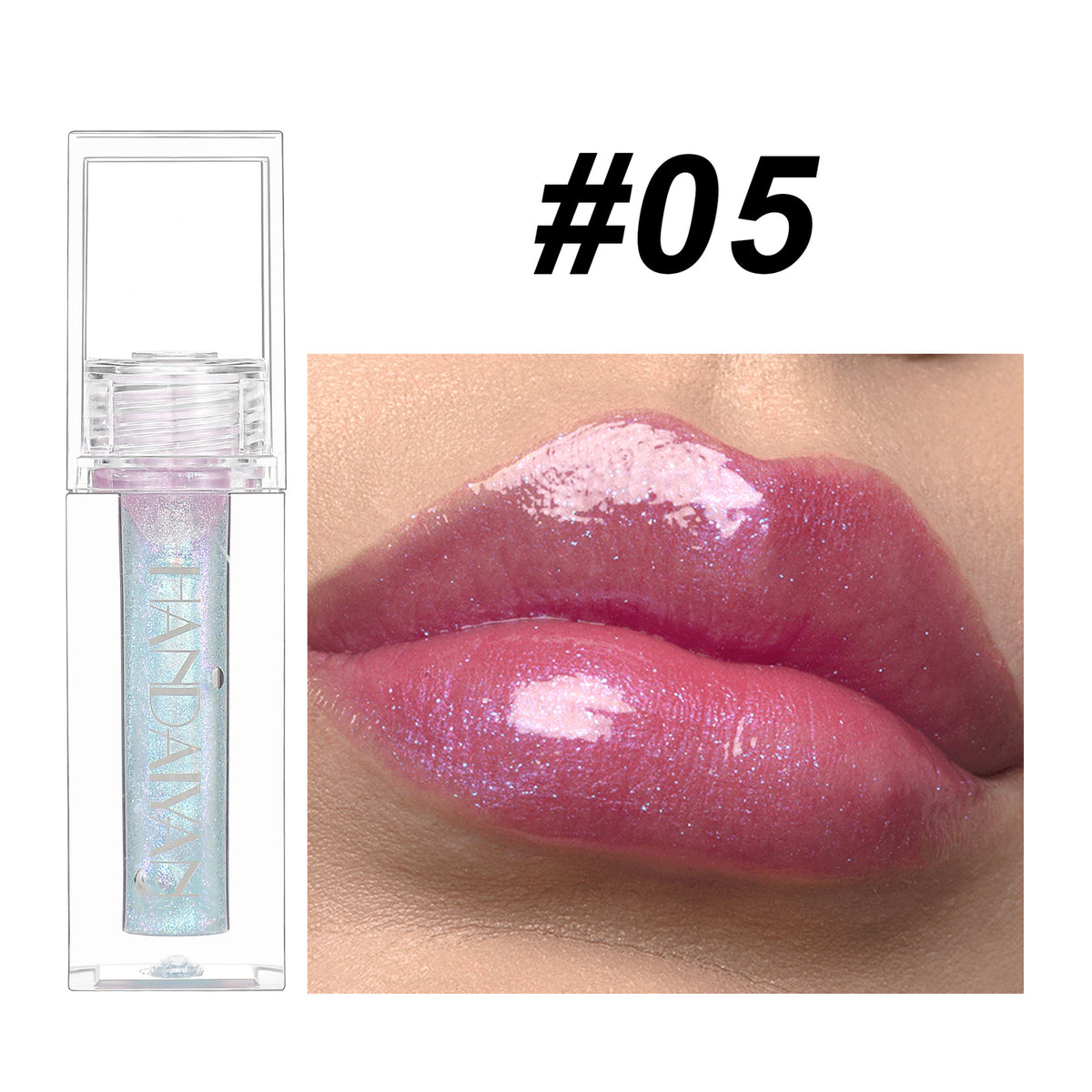 Color-Changing Shimmer Lip Gloss Moisturizing Long lasting Liquid Lipstick