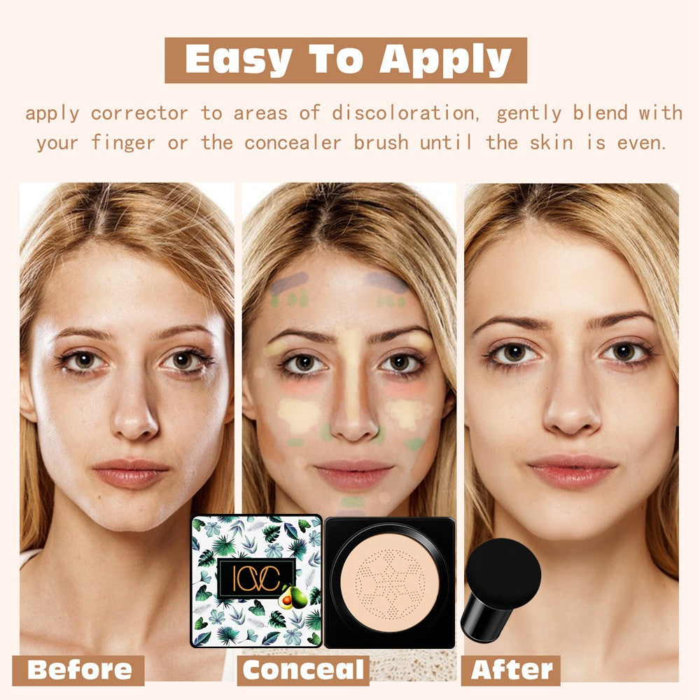Mushroom Cushion BB Tinted Moisturizer - Waterproof Hydration Transfer-Resistant
