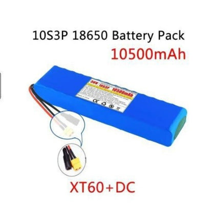 36V 105Ah Li-ion Battery Pack 10S3P 1000W High Power for E-Bike E-Scooter BMS