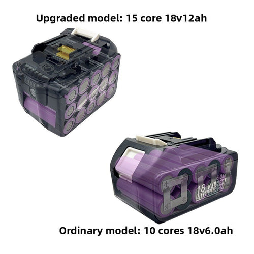 Compatible with Makita BL1860 18V 6.0Ah/12Ah Li-ion Battery for Power Tools