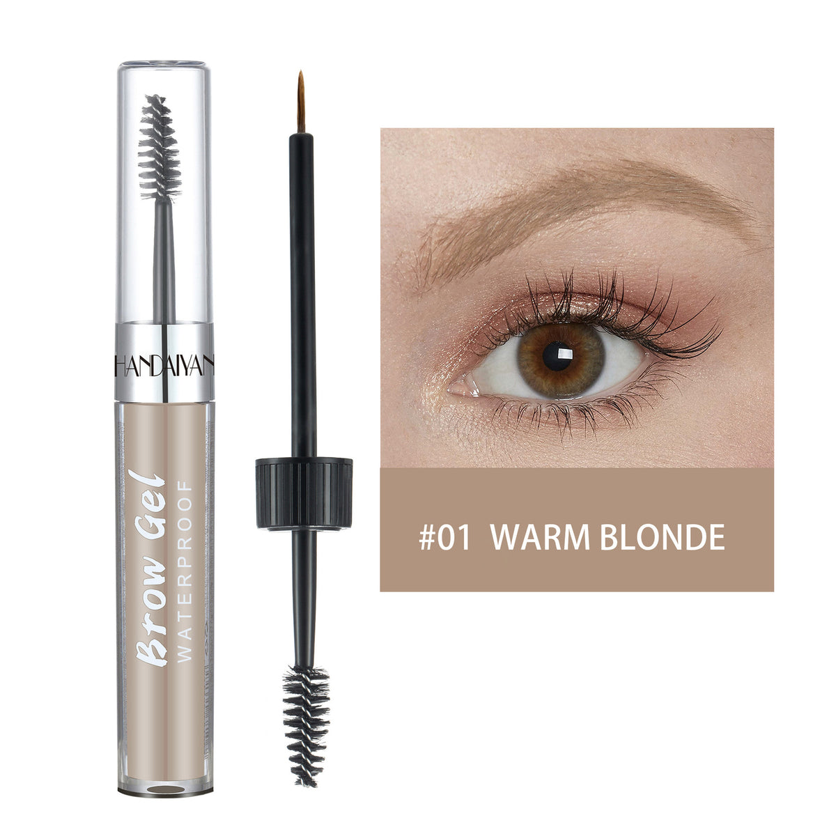 Dual-Ended Eyebrow Liner Waterproof & Smudge-Proof · Quick-Dry Brow Pen & Tint
