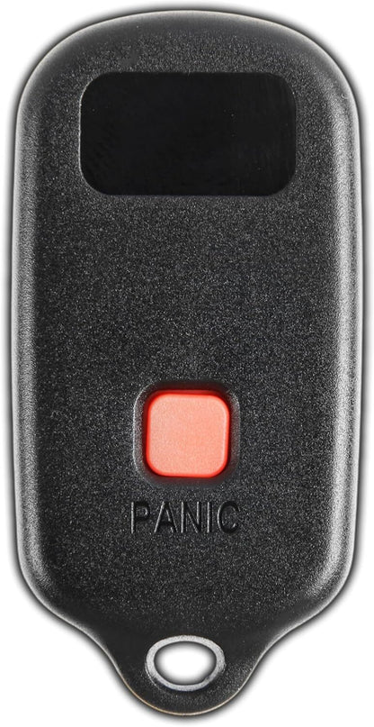 Keyless Option Key Fob Cover Case Replacement for Toyota 3-Button Remote Shell