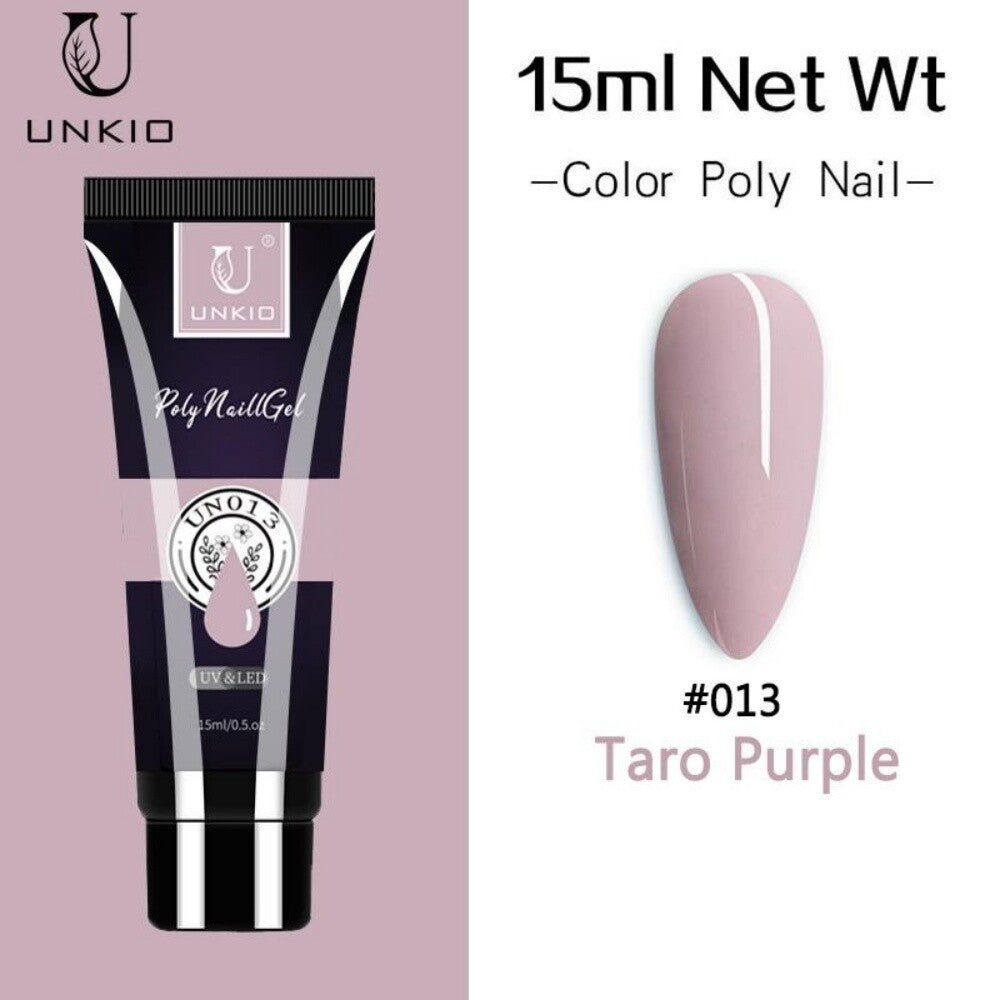 15ml Nude Quick Extension Poly Nail Gel Soak Off Nail Art Gel Acrylic Gel Polish