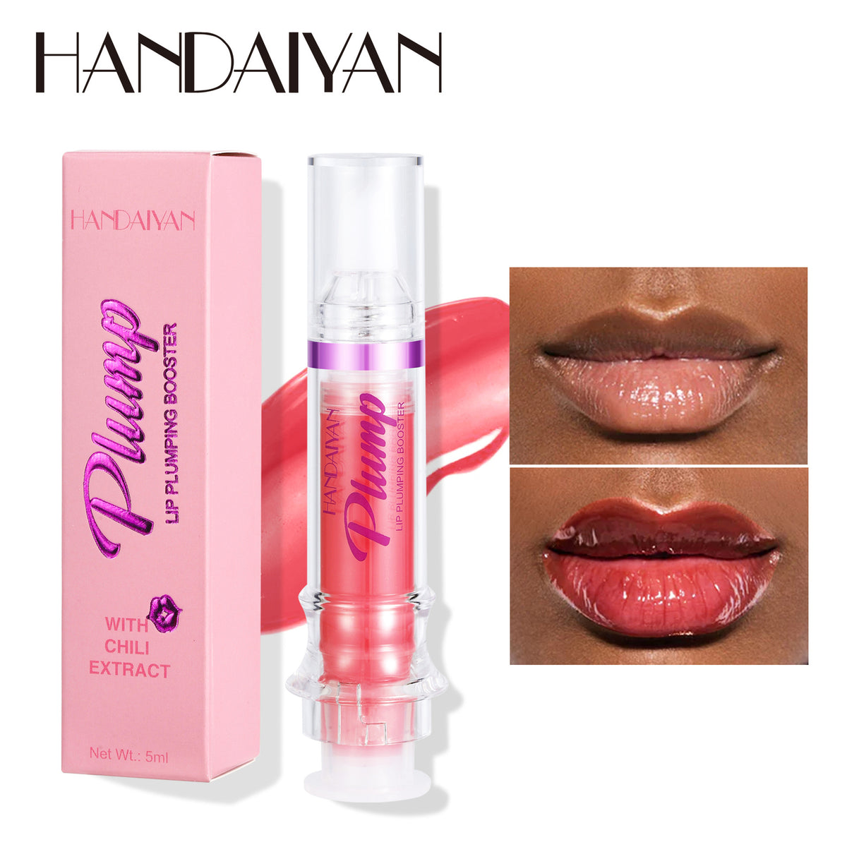 Plumping Lip Gloss Lip Oil Shine Volumizing Lip Stain Juicy Glossy Non-Sticky