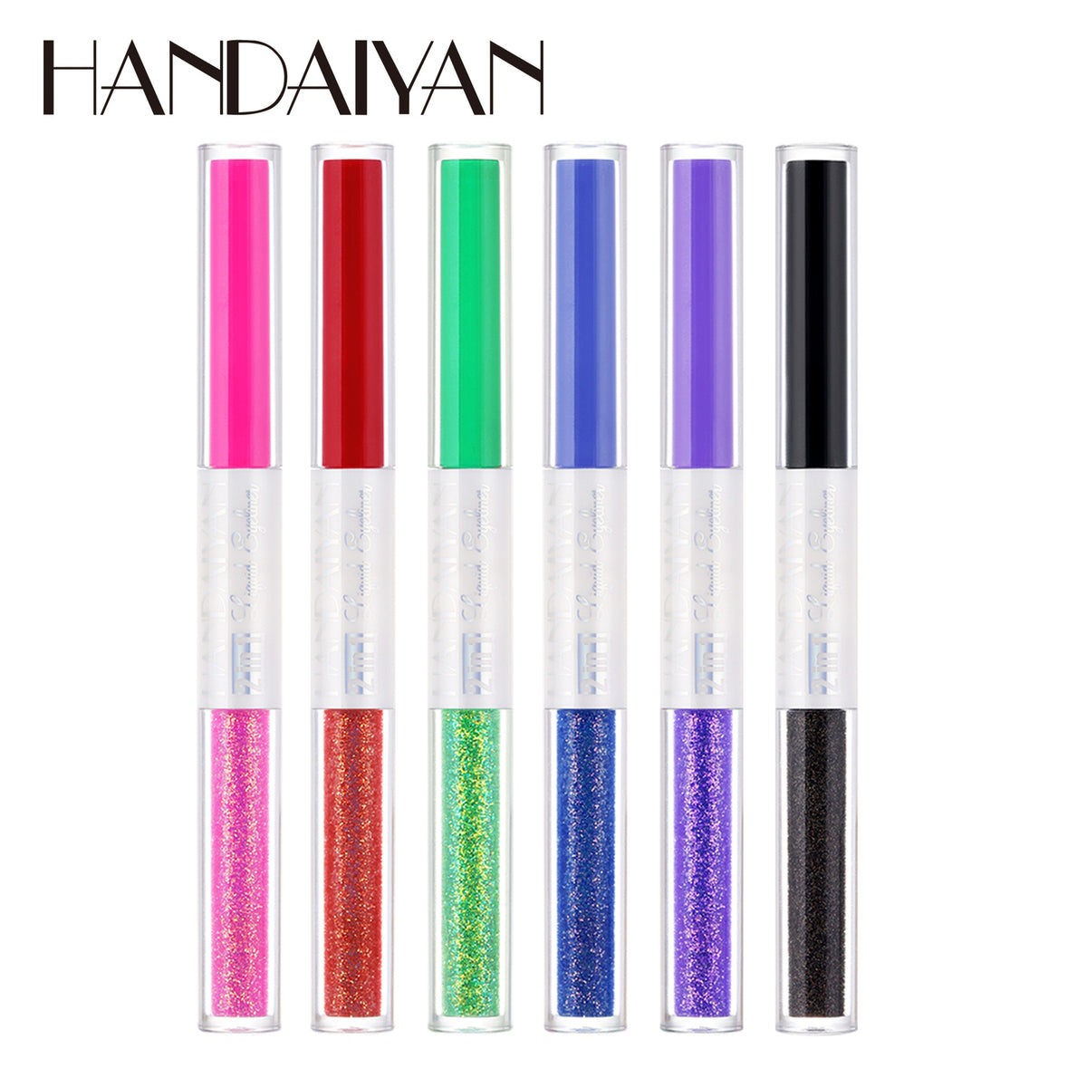 6pcs/gift set Dual-Ended Eyeliner Liqud Pen Sleeping Silkworm Pen Shimmer