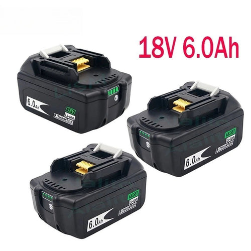 Replacement for Makita BL1830-BL1860 18V 6.0Ah Li-ion Tool Battery Pack