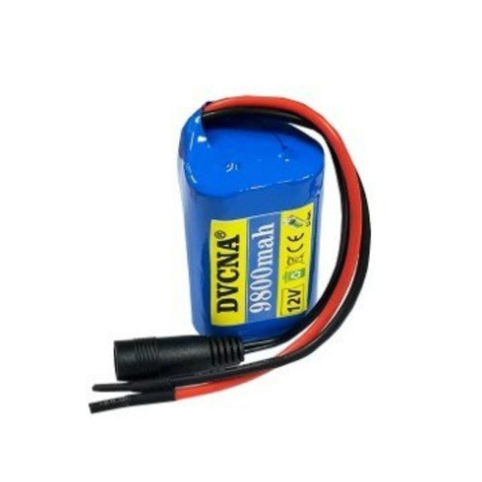 12V 9800mAh 3S1P Li-ion Battery with BMS & 12.6V Charger