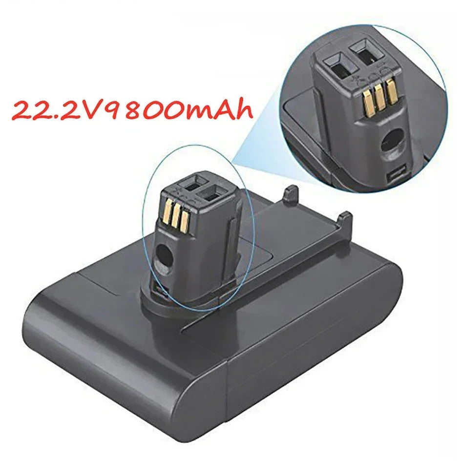 22.2 V 9.8Ah Li-ion Battery for Dyson DC34 DC44 DC45 Vacuum Cleaner