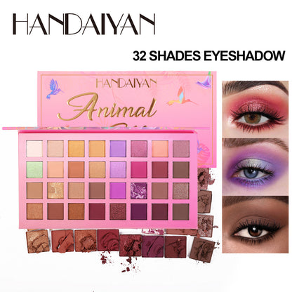 32-Color Eye shadow Palette Pro Matte & Shimmer Pigmented Eyes Makeup for Women