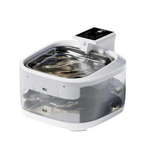 PetFlow Rechargeable Cat Dog Water Dispenser, Cordless Auto Flow