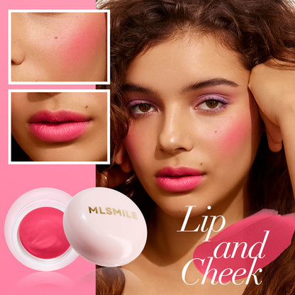 Matte Velvet Lip Gloss 6 Colors 2in1 Jelly lip mud powder blusher cream Lipstick
