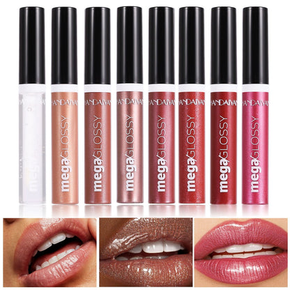 Lip Gloss Pearlescent Lip Glaze - Long-Lasting, Hydrating Liquid Lipstick