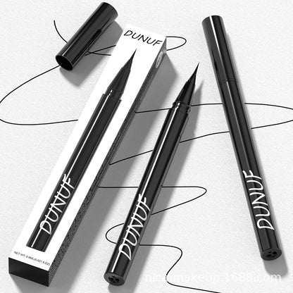 2-Color Liquid Eyeliner - Waterproof, Quick-Dry, Smudge-Proof Makeup for Women