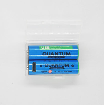 USB Type-C AA AAA 1.5V Rechargeable Battery for Mouse Remote Control