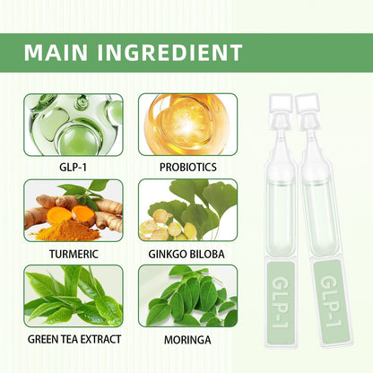 GLP Moringa Liquid Drops for Weight Loss | Natural Appetite Control & Support