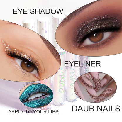Long-lasting Shiny Glitter Liquid Eyeliner With 18 Colours Sequined eyeliner