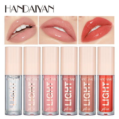 12 Color Lip Gloss Glossy Mirror Shine Hydrating Water Stain Plumping Lip Tint