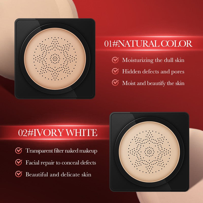 Red Pomegranate BB Cream Mushroom Cushion Brightening Hydrating & Full Coverage